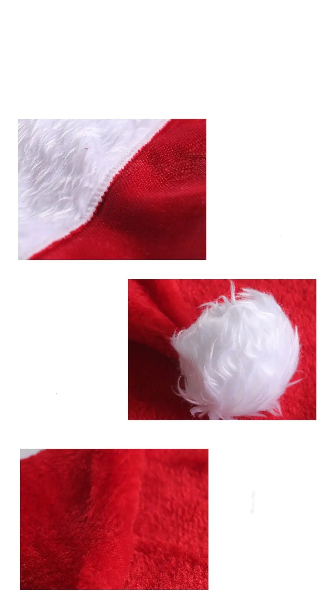 MerryLight Plush Santa Cap